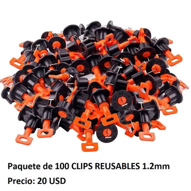 CLIPS DE NIVELACIÓN REUSABLES y más para nivelación de azulejos - Img 123126699