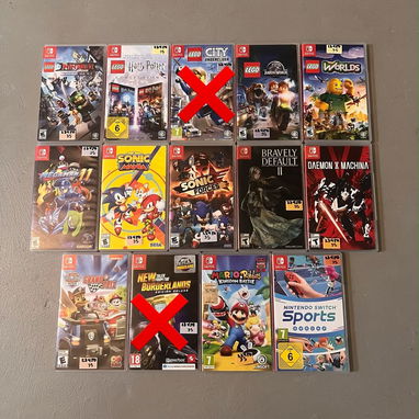Juegos de nintendo switch 1 - 2/2