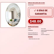ESPEJO CON LUCES LED LD-2053 . - Img 57877301
