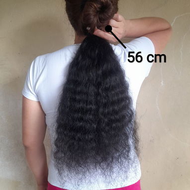 MOÑOS COMPLETOS DE PELO HUMANO, ACABADOS DE PICAR, PARA HACERLOS EXTENSIONES O CORTINAS. - Img 111671140