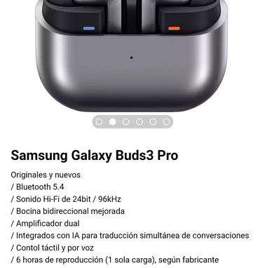 Samsung Galaxy Buds 3 Pro - Img 86800178
