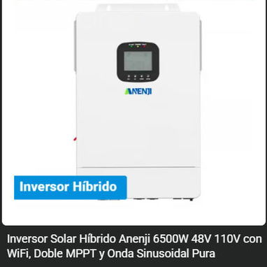 Inversores de Diferentes Modelos y Precios - 8/10
