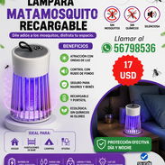 Lámpara matamosquito recargable - Img 55371589