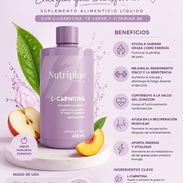 L Carnitine quemador de grasaDescripción del Producto ¡Energía en cada movimiento! Prepárate para llevar tu bienestar al - Img 57758170