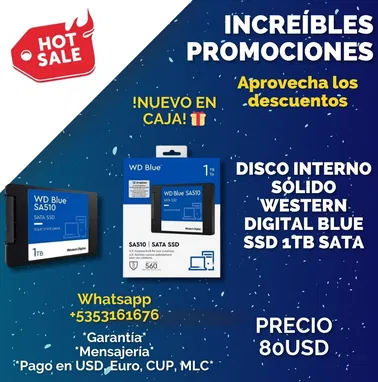 Disco Duro EXTERNO 4tb / Externo Interno SSD 1TB/ Disco Portable 2tb / Ofertas de HDD y SSD Nuevos en caja / +5353161676 - Img 82668691