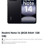 Xiaomi Redmi 14C note 14 y note 15 Sellado - Img 57241497