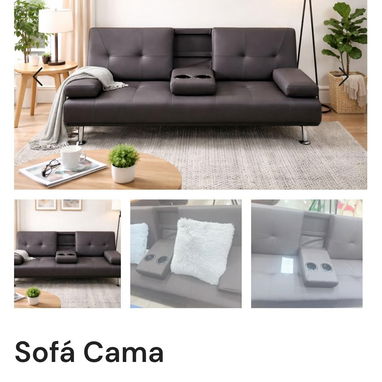 📌SOFA CAMA, SOFA EN L, BUTACONES Y JUEGOS DE TERRAZAS 🛋️ 📌 ESTANTES DE COCINA, DE BELLEZA Y OTROS, MESA DE ESCRITORIO - Img 122778695