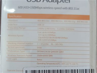 Adaptador USB WIFI DUAL BAND - Img main-image-45577689