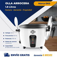 Olla Arrocera 1.8 L Blanca & Negra EKO - Img 56064778