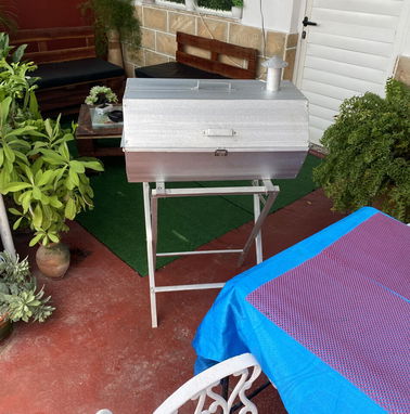 Regale nuestro barbiquiu portátil y cambiará vidas. Se tornarán más amenos los días festivos e incluso podrán hacer picn - Img 67257356