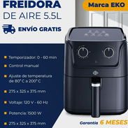 Freidora de aire 5.5l marca Eko. - Img 56940103