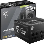 MSI MAG A750GL PCIE5 fuente de alimentación compacta totalmente modular para juegos de 750 W, 80+ Gold, ATX 3.1 - Img 57846113