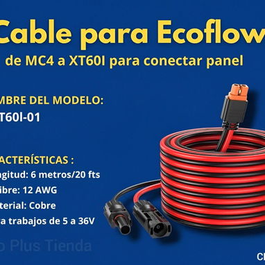 Cable Para Ecoflow XT60I - 2/2