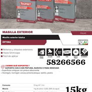 Masillas toupret 15 kg acabado super fino importadas de España en nuestro almacén en playa - Img 55679101