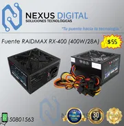 !!💻!! Fuente RAIDMAX RX-400 XT (400W/28A) 80+ Bronce !!💻!! - Img 48154185