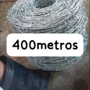 Rollos de alambre de púas 400 mt - Img 45484864