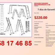 ESCALERA PLEGABLE MULTIPROPÓSITO 5.7M - Img 54823097