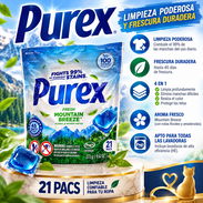 Detergente en Cápsulas Purex 4 en 1 – Fresh Mountain Breeze | 21 Cápsulas - Img 58122782
