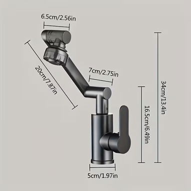 MEZCLADORA ARTICULADA 360 | LLAVE COCINA | GRIFO COCINA | LLAVE FREGADERO | MEZCLADORA FLEXIBLE | GRIFO AJUSTABLE | AGUA - Img 123319502