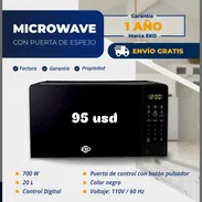 Microwave o microhondas y horno eléctrico. Nuevo con garantía y envío gratis - Img 55928809