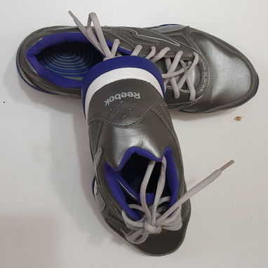 Tenis plateados Reebook - 3/4