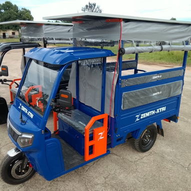 *〽️ Triciclos Híbridos marca ZENITH con  Cabina y Panel Solar 0km 〽️* - 7/10