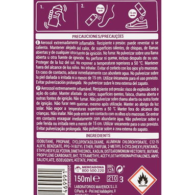 Desodorante para pies 150ml - Img 117920502