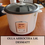 OLLA ARROCERA 1.8L DESMATT, ENTREGA DE FACTURA PARA SU GARANTÍA. VARIEDAD DE ELECTRODOMÉSTICOS, ETC - Img 56416750