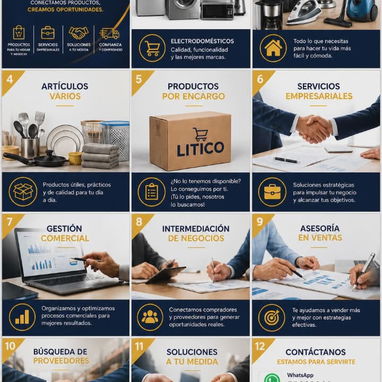 "LITICO Agencia Comercial" es una plataforma de gestión comercial que conecta clientes con empresas aliadas - Img 123084326
