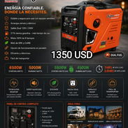 Planta eléctrica Sigma de gas y gasolina de 6500w pico en 1350 USD con garantía y mensajería gratis - Img 57575072