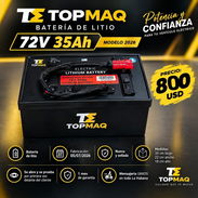 Batería de litio topmaq 72v x 35 ah - Img 58021361