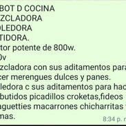 Robot domestico MESCLADORA,MOLEDORA,BATIDORA - Img 42873388