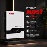 Inversor must de 6kw 110 y 220 volt 48v Precio : 1200 usd Transporte incluido en La Habana - Img 55807811