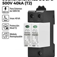 Protector Contra Sobretensiones DC SPD 500V 40kA (T2) - Img 57163956