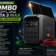 ECOFLOW DELTA 3 MAX-PANEL DE 550W-CABLE DE 10 MTS - Img 57377094
