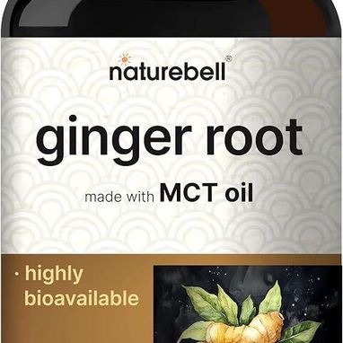 Extracto de Jengibre con Aceite MCT 300mg (NatureBell · 300 cápsulas blandas) - 9/9