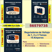 FG-PROTECTORES DE LINEA- 110 Volt - 15 Amperes - 1-2-3 Tomas...56579735./(USD-MN-Eur-Zelle)/..Envio Gratis - Img 53929805