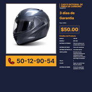 CASCO INTEGRAL DE FIBRA DE CARBONO VPT# -0192 - Img 56244147