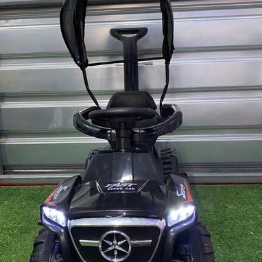 Carros eléctricos nuevos c/ guiador y techo para el sol de varios colores para niños de 1 a 3 años que pesen hasta 20kg - Img 119771464