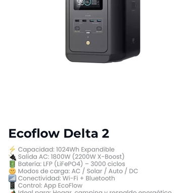 Ecoflows y estaciones de energía - Img 123108885