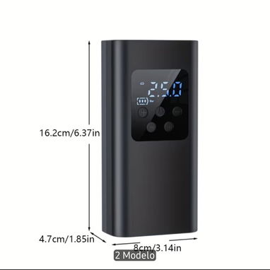 Inflador de neumáticos digital portátil - 3/3