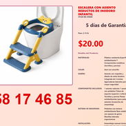 ESCALERA CON ASIENTO REDUCTOS DE INODORO INFANTIL - Img 54823089