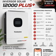 *INVERSOR SOLAR HUMSIENK* Es bifásico ,110 y 220Vol 12000W, Electroshop 💯 - Img 57551919