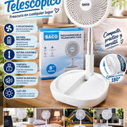 Ventilador recargable telescópico - Img 57857651