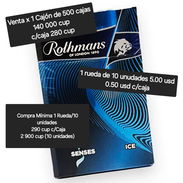 CIGARROS Rothmans y King Cápsula mentolado - Img 55204146