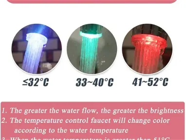 Boquilla de Grifo de agua con luz - Img main-image