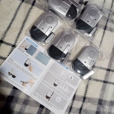 Alarmas magnéticas para puertas y ventanas – 12 USD c/u - 2/4