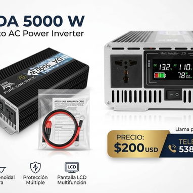 Inversores 3000 W | 4000 W | 5000 W - {Onda pura} - Img 122448459
