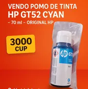 🖨️💙 Tinta HP GT52 Cyan – Original y Sellada - Img 50340481