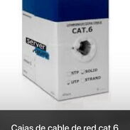 *•*•* Cable de red cat 6 x metros y la caja trae 305 metros. Mensajeria . *•*•* - Img 45327390